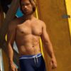 Swimming trunks Barontex Light Navy Blue