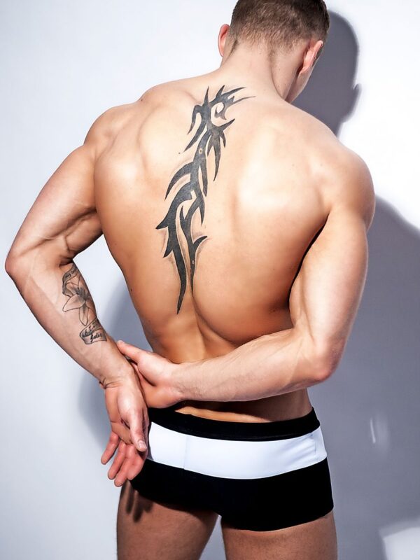 custom900x1200_883828.jpg Swimming trunks Alpha Male Black White