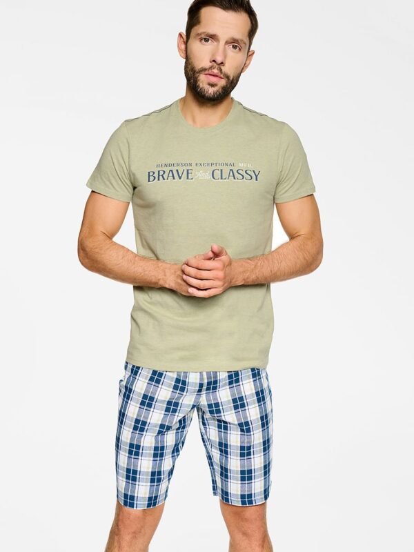 Pyjama Henderson Green Blue